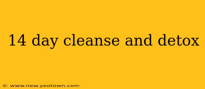 14 day cleanse and detox