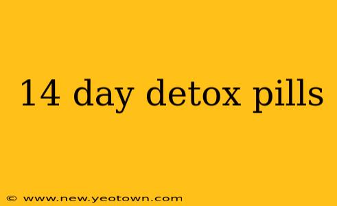 14 day detox pills