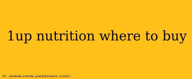 1up nutrition where to buy