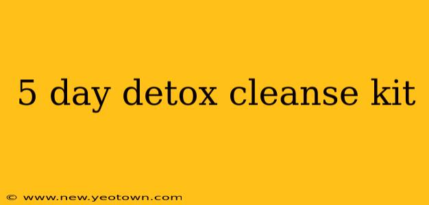 5 day detox cleanse kit
