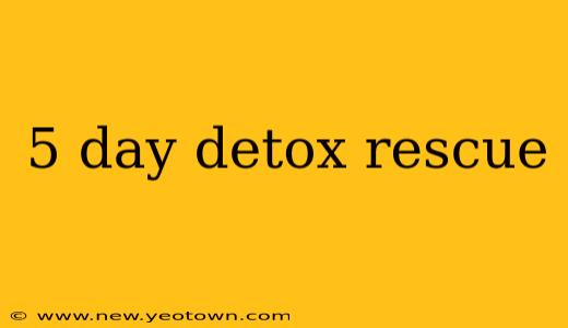 5 day detox rescue