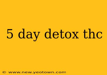 5 day detox thc