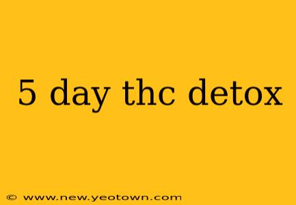 5 day thc detox