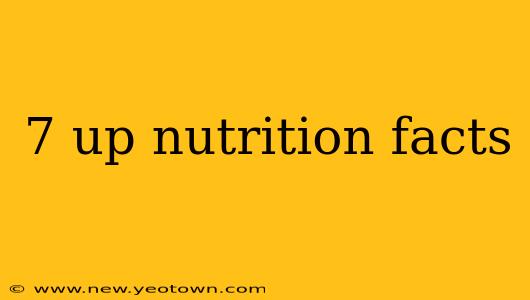 7 up nutrition facts
