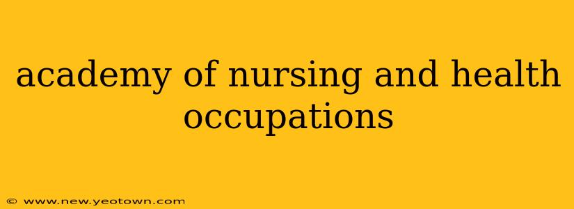 academy of nursing and health occupations