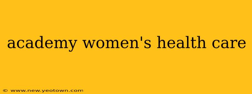 academy women's health care