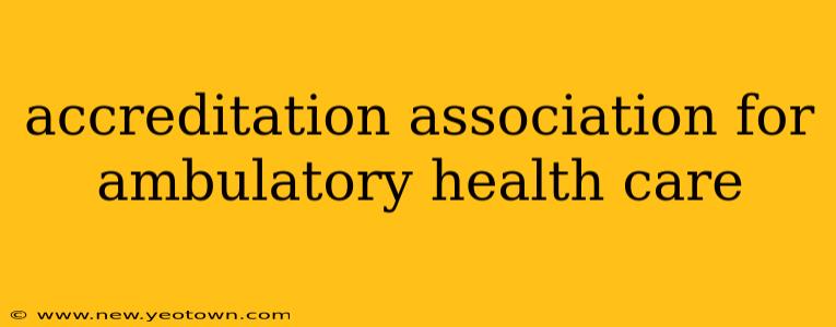 accreditation association for ambulatory health care