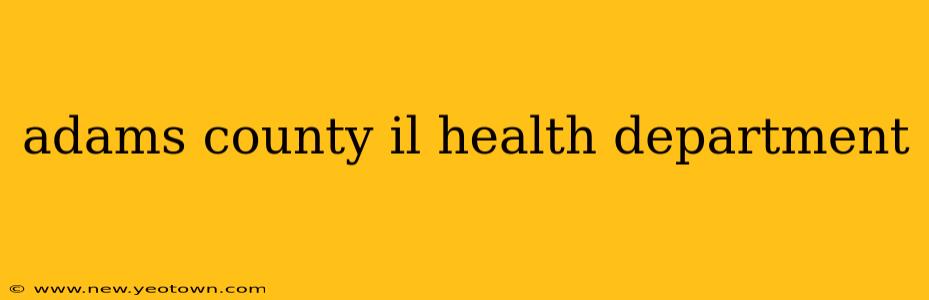 adams county il health department