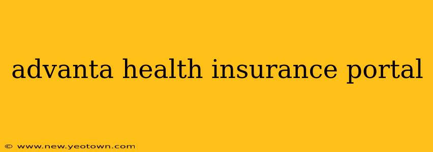 advanta health insurance portal
