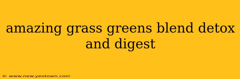 amazing grass greens blend detox and digest