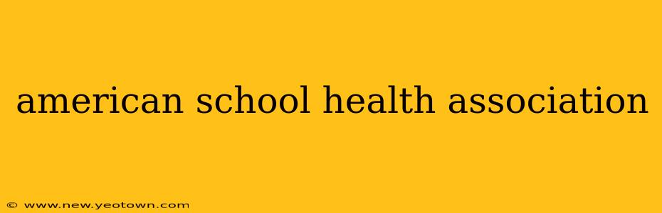 american school health association