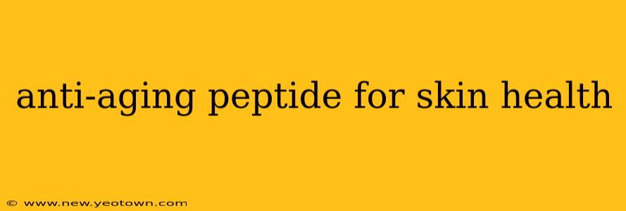 anti-aging peptide for skin health