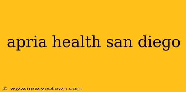 apria health san diego