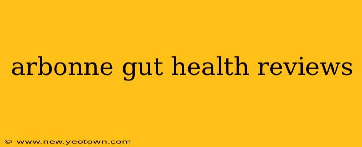 arbonne gut health reviews