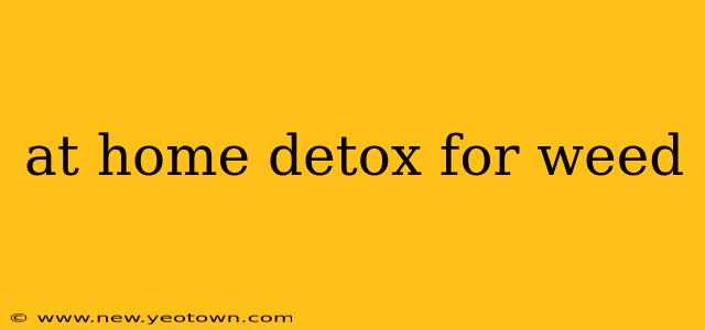 at home detox for weed