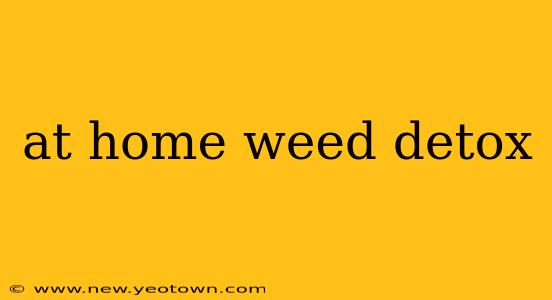 at home weed detox