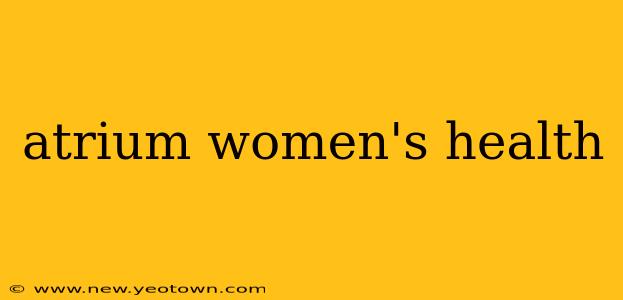 atrium women's health