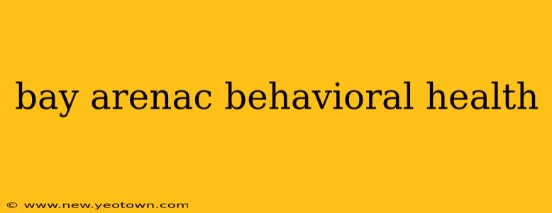 bay arenac behavioral health