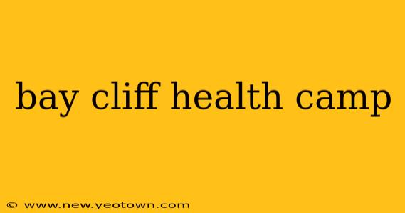 bay cliff health camp