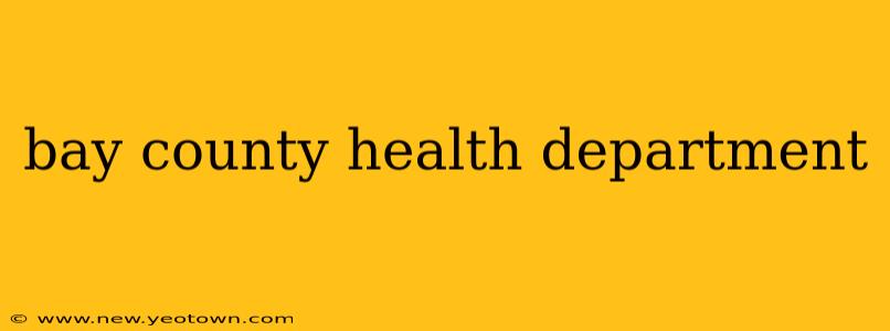 bay county health department
