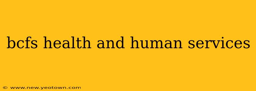 bcfs health and human services