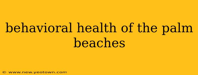 behavioral health of the palm beaches