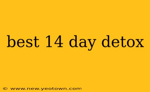 best 14 day detox