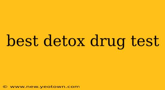 best detox drug test