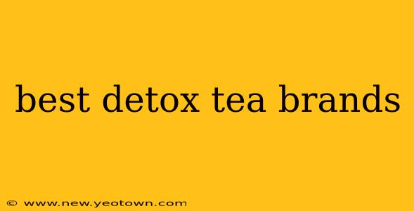 best detox tea brands