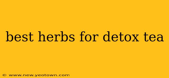 best herbs for detox tea