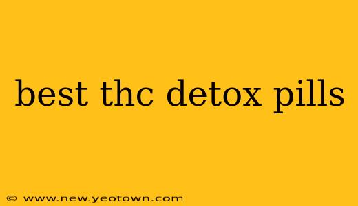 best thc detox pills