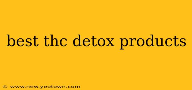 best thc detox products