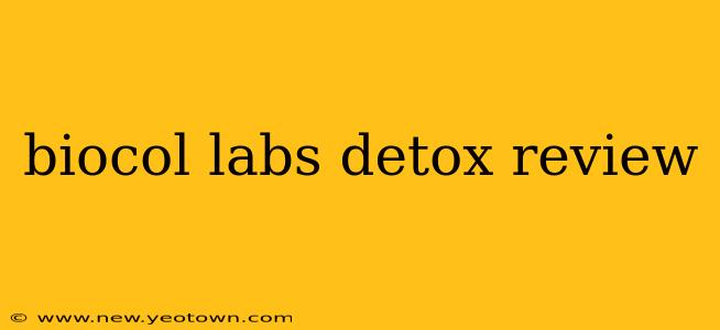 biocol labs detox review