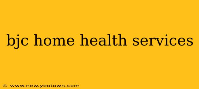 bjc home health services