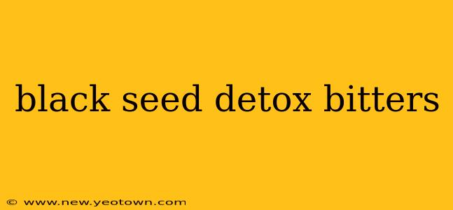 black seed detox bitters