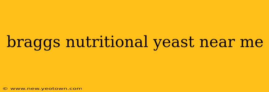 braggs nutritional yeast near me