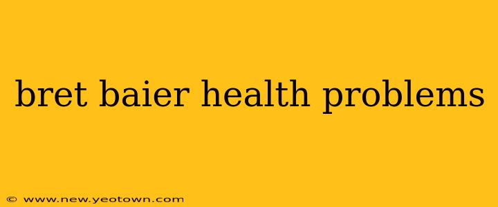 bret baier health problems
