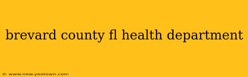 brevard county fl health department
