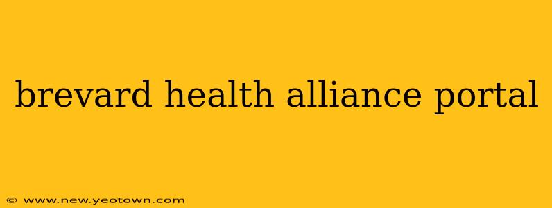 brevard health alliance portal