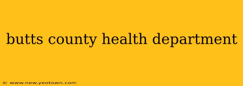 butts county health department