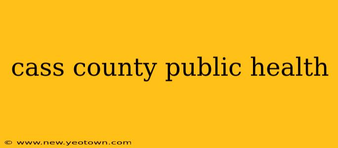 cass county public health