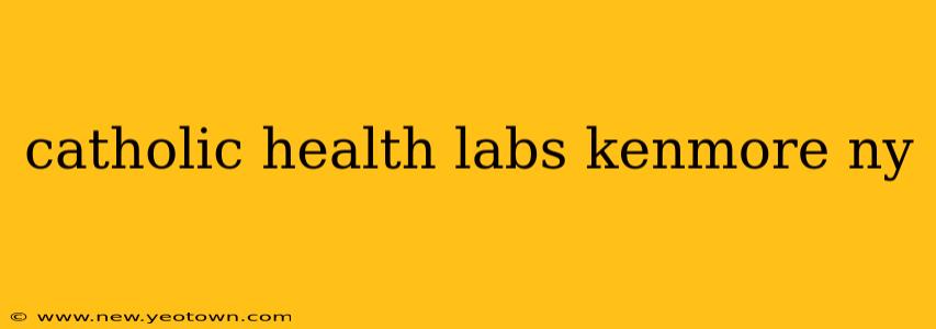 catholic health labs kenmore ny