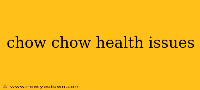 chow chow health issues