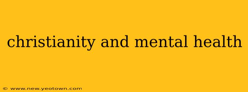 christianity and mental health
