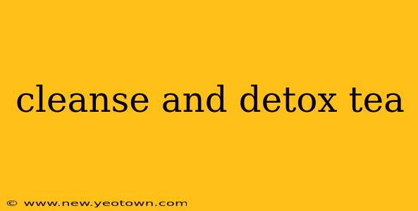 cleanse and detox tea