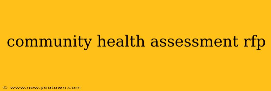 community health assessment rfp