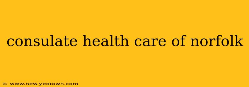 consulate health care of norfolk