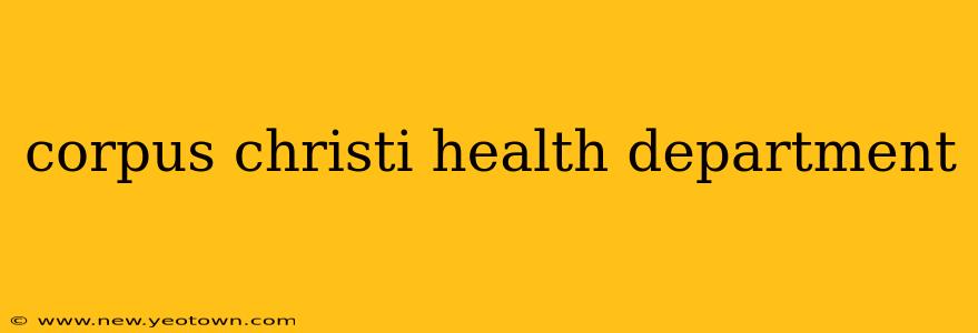corpus christi health department