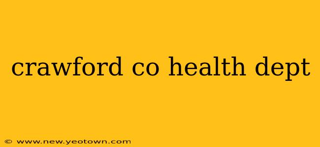 crawford co health dept