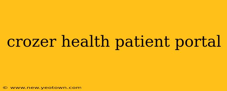 crozer health patient portal